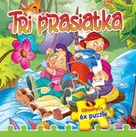 Tri prasiatka (Obsahuje 6x puzzle) - kniha z kategorie Naučné knihy