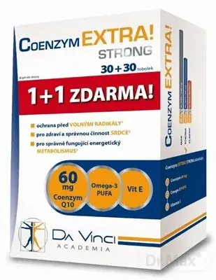 DA VINCI COENZÝM Extra silný 60 mg