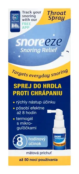 Snoreeze Sprej do hrdla proti chrápaniu