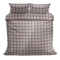 Bavlnené obliečky Ružové káro