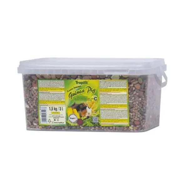 TROPIFIT Guinea Pig 3l/1,5kg krmivo pre morčatá- vedro