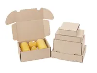 50 ks - Minikrabice/krabička 93x93x30 3VVL hnědá