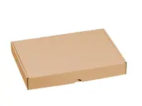 25 ks - Krabice poštovní plochá 160x113x42, hnědá