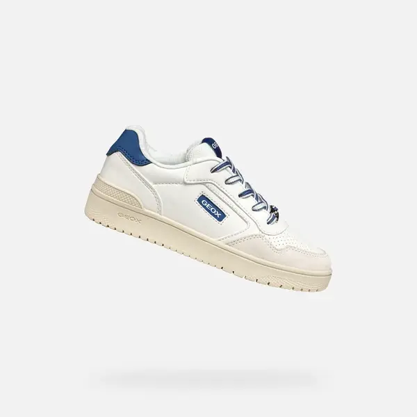 White boys' sneakers Geox Washiba - Boys
