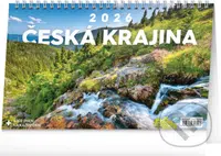 NOTIQUE Stolní kalendář Česká krajina 2026 (řádky)