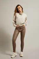 Marisse Women's Trousers Z-Sp-4525 Coffee