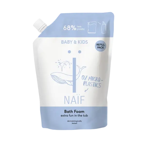 Relaxačná pena do kúpeľa pre deti a bábätká náhradná náplň