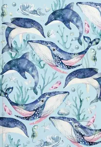 Notes linkovaný A5 lamino Velryba