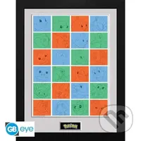 Pokémon Zarámovaný plagát