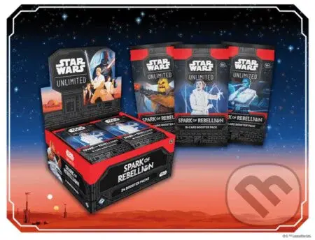 Star Wars: Unlimited - Spark of Rebellion Booster Box (Display 24 Booster)