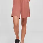Women's modal terracotta shorts