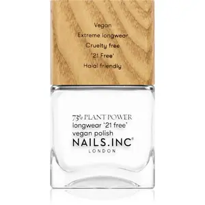 Nails Inc. Plant Power dlhotrvajúci lak na nechty odtieň Free time it's me time 14 ml