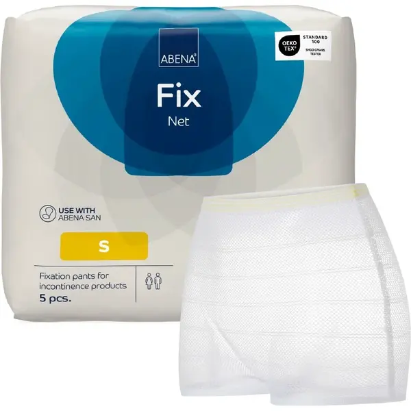 Abena Fix Net S kalhotky fixační síťované, boky 70-120cm, 5ks
