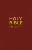 NIV Popular Burgundy Hardback Bible - New International Version