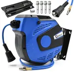 GEKO Samonavíjecí buben s tlakovou hadicí 14m, 6,5 x 10 mm