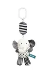 SENSILLO Závěsná hračka nejen do kočárku BLACK&WHITE - Slon
