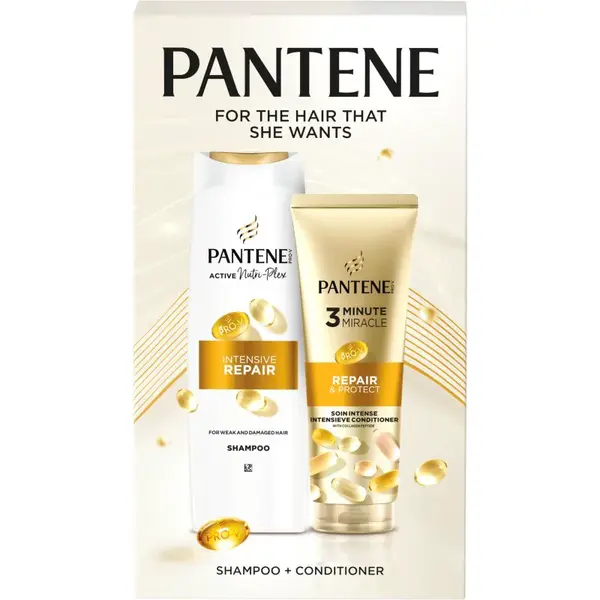 Pantene Intensive Repair Hair Set dárková sada pro poškozené vlasy