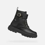 Black women's ankle boots Geox Lamidie + Grip ABX - Women's