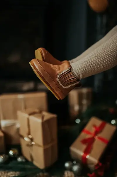 Kožené topánky pre bábätká Donsje Elfine Booties