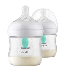 PHILIPS AVENT Láhev Natural Response s ventilem AirFree 0m+, 2 x 125 ml