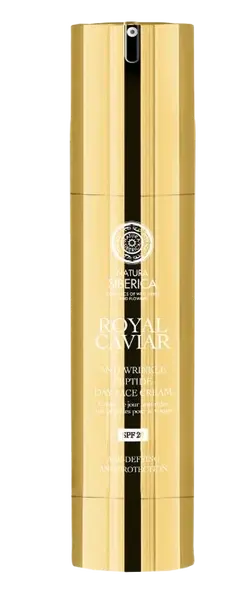 NATURA SIBERICA Royal Caviar Peptidový denný krém proti vráskam SPF20, 50 ml