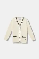 Detský kardigan s prímesou vlny Guess