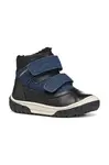 Detské zimné kožené topánky Geox OMAR