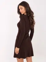 Dress-PM-SK-DF61033.58-dark brown