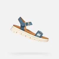 Modré dámské sandály Geox Xand 2.1S - Dámské