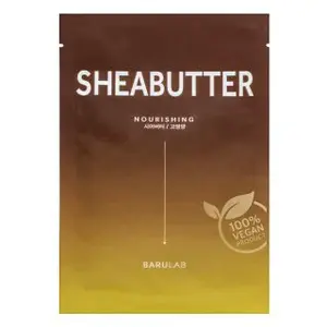 Barulab The Clean Vegan plátienková maska Mask Shea Butter 23 g