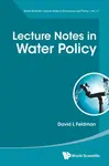 Lecture Notes In Water Policy - Feldman David