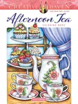 Creative Haven Afternoon Tea Coloring Book - Teresa Goodridge