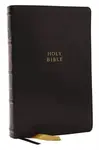 KJV Holy Bible with Apocrypha and 73,000 Center-Column Cross References, Black Leathersoft, Red Letter, Comfort Print: King James Version - Thomas Nel