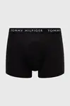 Boxerky Tommy Hilfiger (3-pack) pánské, černá barva, UM0UM02204