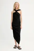 Šaty s příměsí lnu Renewed creative upcycling