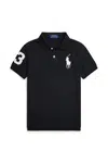 Polo tričko Polo Ralph Lauren černá barva, 322703635098