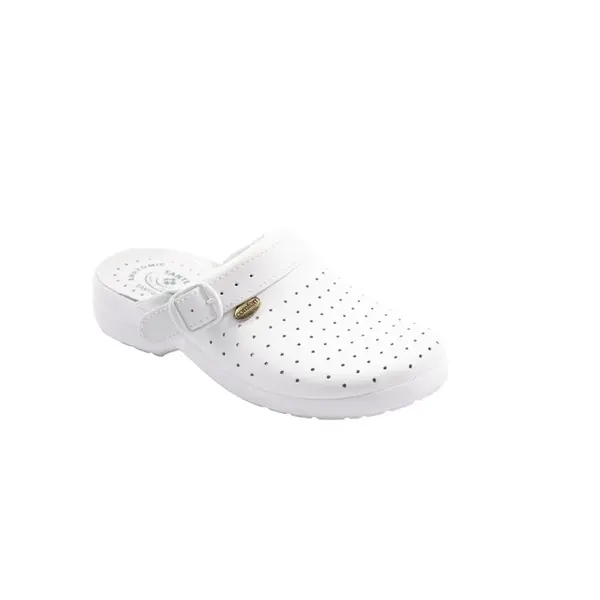 SANTÉ Comfort Air perforované zdravotní pantofle z pravé kůže, Velikost obuvi: 37