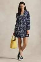 Šaty Polo Ralph Lauren tmavomodrá barva, mini, 211972064