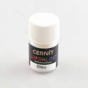 Efektový prášek Cernit 5g – Interference Blue