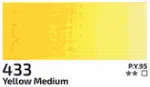 Akrylová barva Rosa 75ml – 433 yellow medium