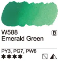 Akvarelová barva Mijello 15ml – 588 Emerald Green