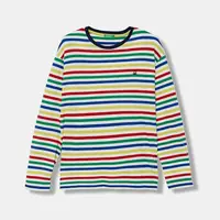 Dětské bavlněné tričko s dlouhým rukávem United Colors of Benetton