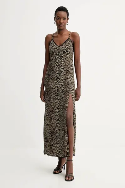 Šaty ZADIG&VOLTAIRE zelená barva, maxi, WWDR02591
