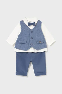 Kojenecká sada Mayoral Newborn modrá barva, 2581