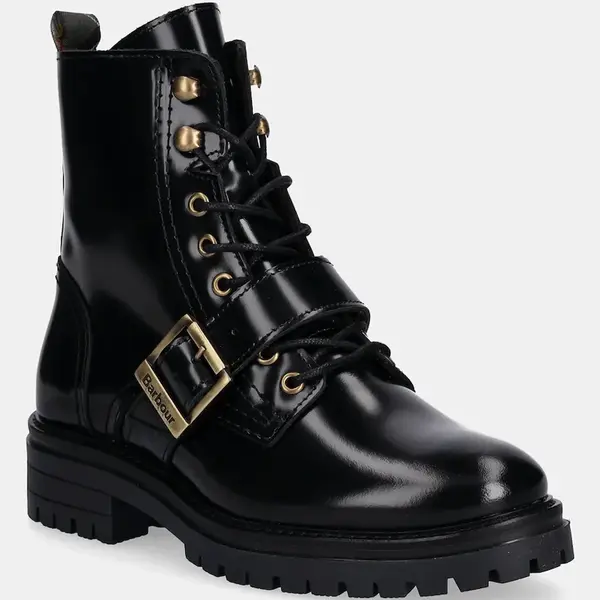 Kožené kotníkové boty Barbour Ouseburne