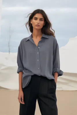 Dámská košile Trendyol Loose Fit