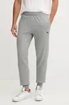 Tepláky Puma Essential Sweatpants pánské, šedá barva, 682614