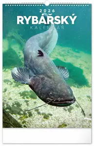 Rybářský kalendář 2026 - nástěnný kalendář