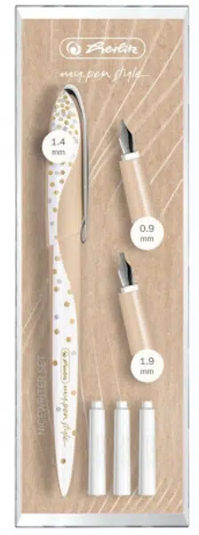 Herlitz - Kaligrafické pero Pure Glam - sada