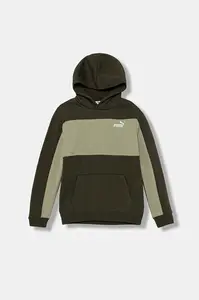 Dětská mikina Puma ESS BLOCK Small Logo Hoodie FL B